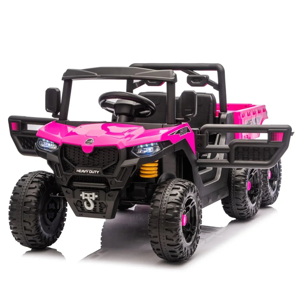 24V 4WD Six-Wheel Electric Ride On Truck For Kids - Omega Lifestyles