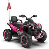 24V Kids Remote Control Electric Ride On ATV With Bluetooth - Omega Lifestyles