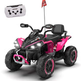 24V Kids Remote Control Electric Ride On ATV With Bluetooth - Omega Lifestyles