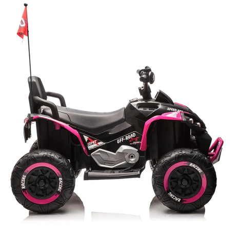 24V Kids Remote Control Electric Ride On ATV With Bluetooth - Omega Lifestyles