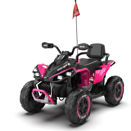 24V Kids Remote Control Electric Ride On ATV With Bluetooth - Omega Lifestyles