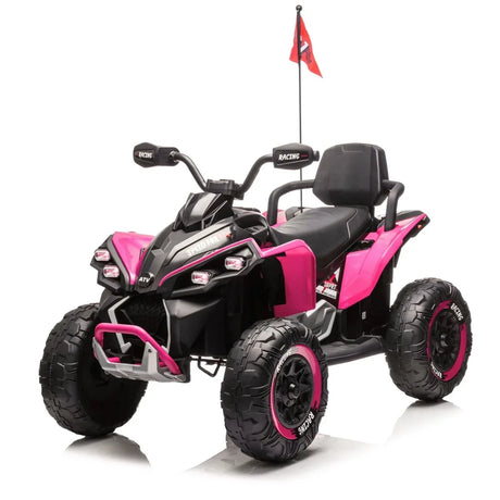 24V Kids Remote Control Electric Ride On ATV With Bluetooth - Omega Lifestyles