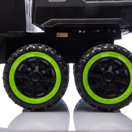24V Two-Seater Kids Electric Ride On Truck With Remote - Omega Lifestyles