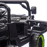 24V Two-Seater Kids Electric Ride On Truck With Remote - Omega Lifestyles