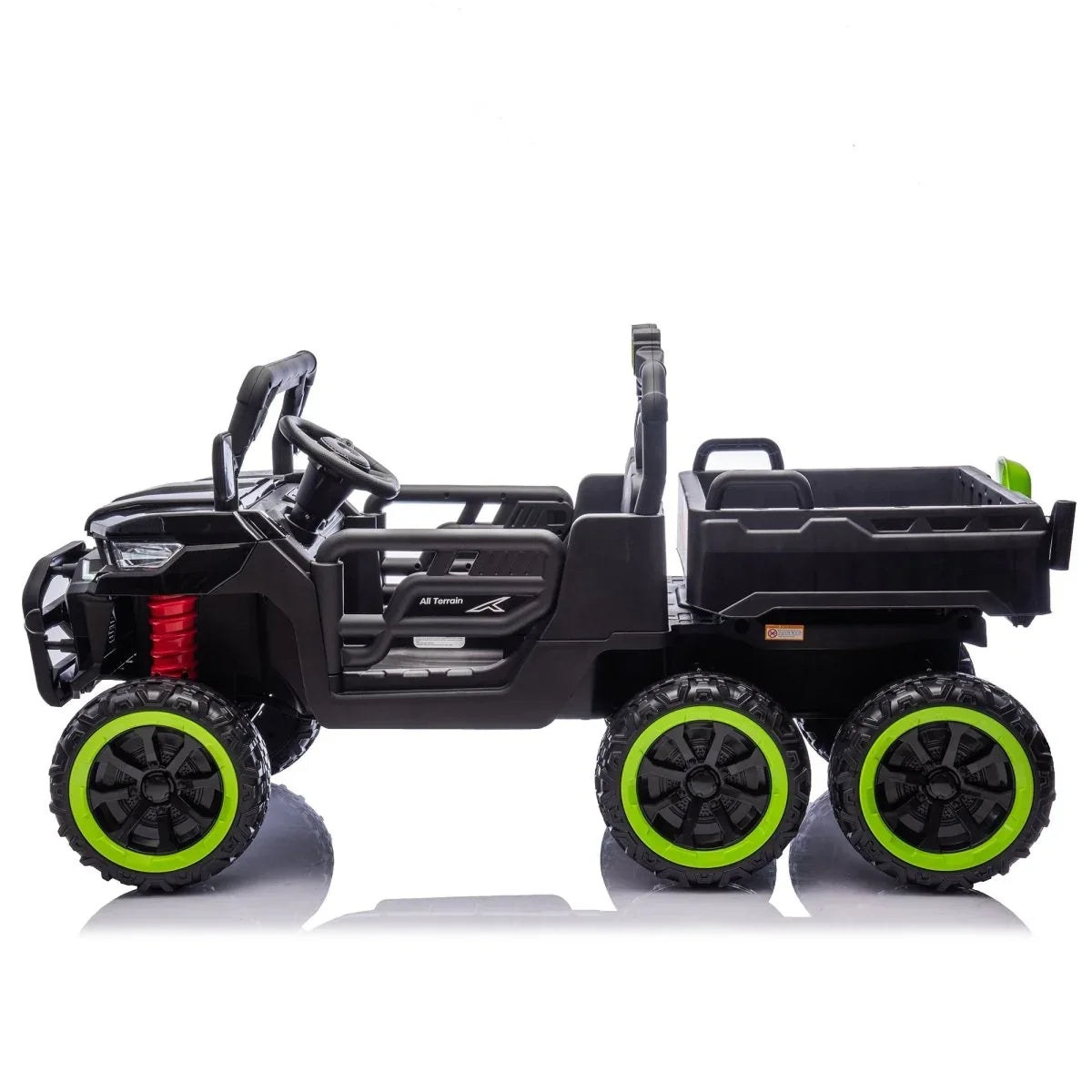 24V Two-Seater Kids Electric Ride On Truck With Remote - Omega Lifestyles