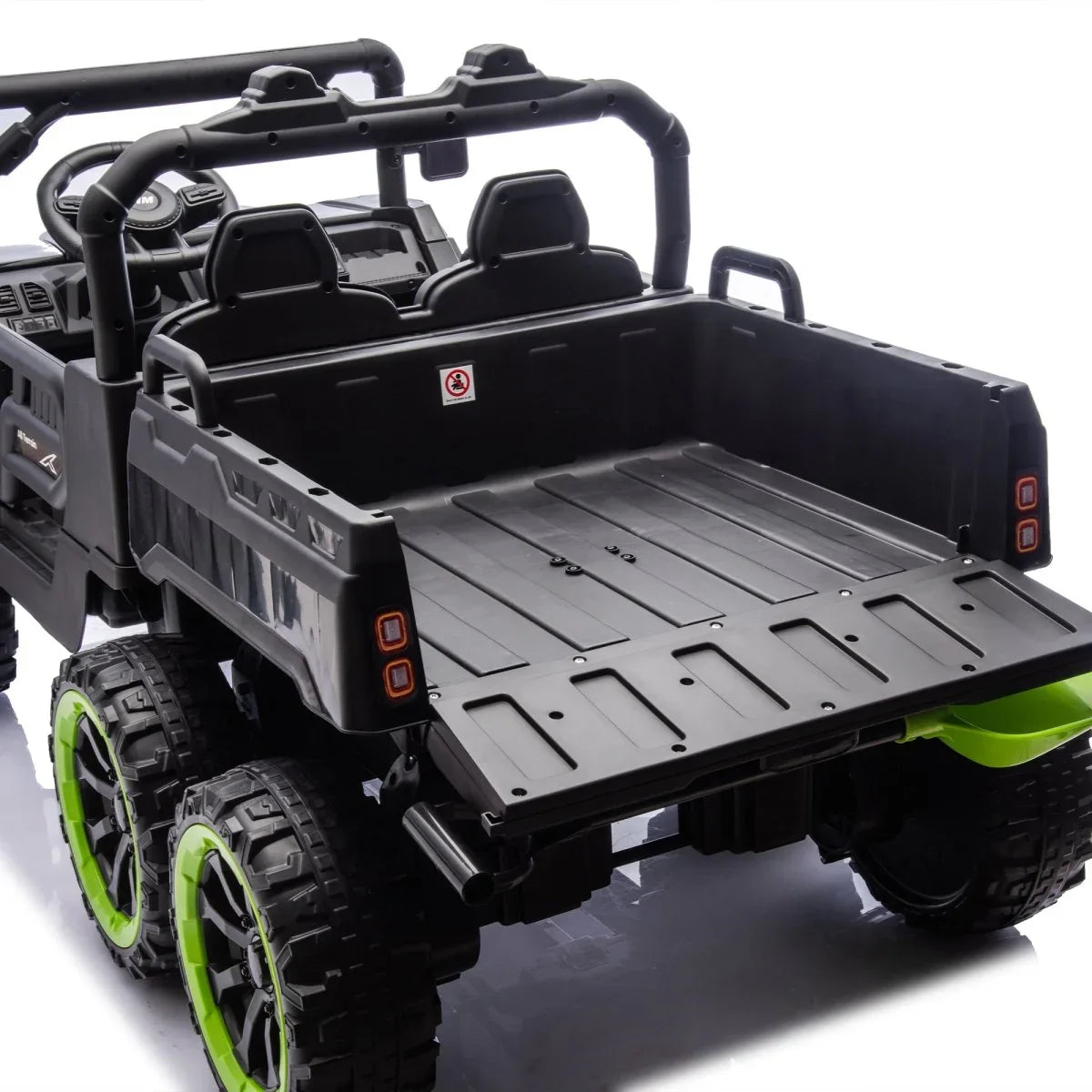 24V Two-Seater Kids Electric Ride On Truck With Remote - Omega Lifestyles