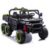 24V Two-Seater Kids Electric Ride On Truck With Remote - Omega Lifestyles