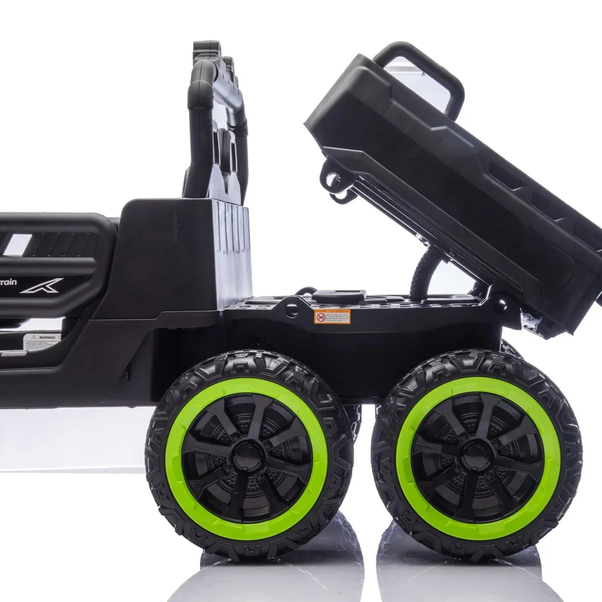 24V Two-Seater Kids Electric Ride On Truck With Remote - Omega Lifestyles