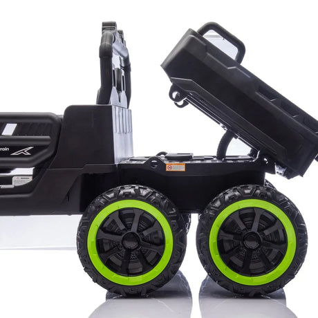 24V Two-Seater Kids Electric Ride On Truck With Remote - Omega Lifestyles