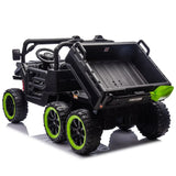24V Two-Seater Kids Electric Ride On Truck With Remote - Omega Lifestyles