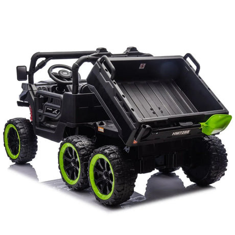 24V Two-Seater Kids Electric Ride On Truck With Remote - Omega Lifestyles