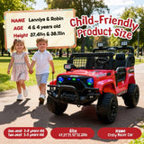 24V Two-Seater Kids Ride-On Electric Car With Remote Control - Omega Lifestyles