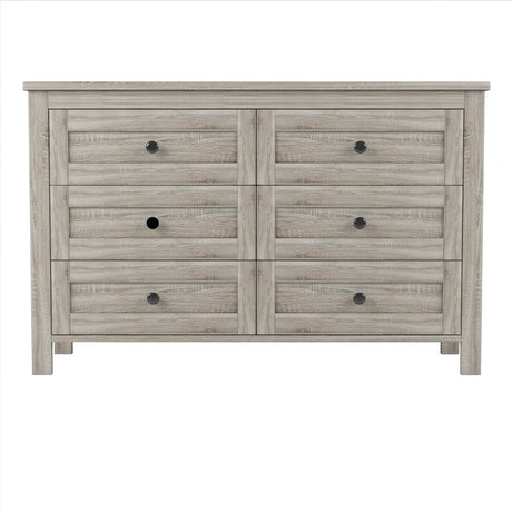 3-Piece Antique Gray Farmhouse Platform Bed Set - Sleep Galleria