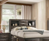 3-Piece Contemporary Gray Wood King Bedroom Set - Omega Lifestyles