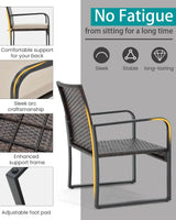 3-Piece Outdoor Patio Furniture Set With Cushions - Omega Lifestyles