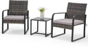 3-Piece Outdoor Patio Furniture Set With Cushions - Omega Lifestyles