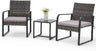 3-Piece Outdoor Patio Furniture Set With Cushions - Omega Lifestyles