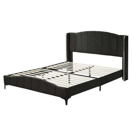 3-Piece PU Leather Upholstered Platform Bed Set - Omega Lifestyles