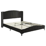3-Piece PU Leather Upholstered Platform Bed Set - Omega Lifestyles