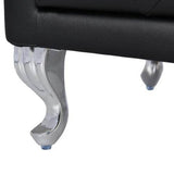 3-Piece PU Leather Upholstered Platform Bed Set - Omega Lifestyles