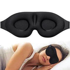 3D Contoured Sleep Mask Blackout Eye Cover - Omega Lifestyles