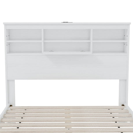 4-Piece American Traditional White Solid Wood Bedroom Set - Omega Lifestyles