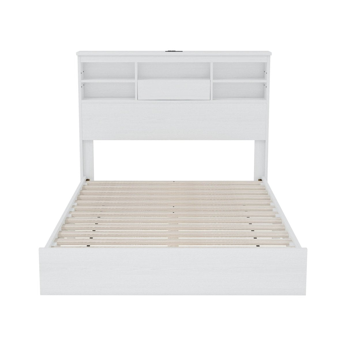 4-Piece American Traditional White Solid Wood Bedroom Set - Omega Lifestyles