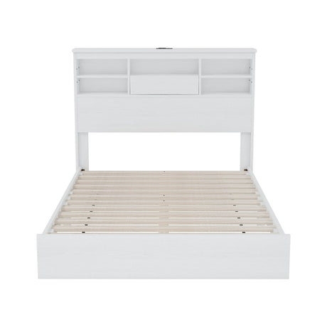 4-Piece American Traditional White Solid Wood Bedroom Set - Omega Lifestyles