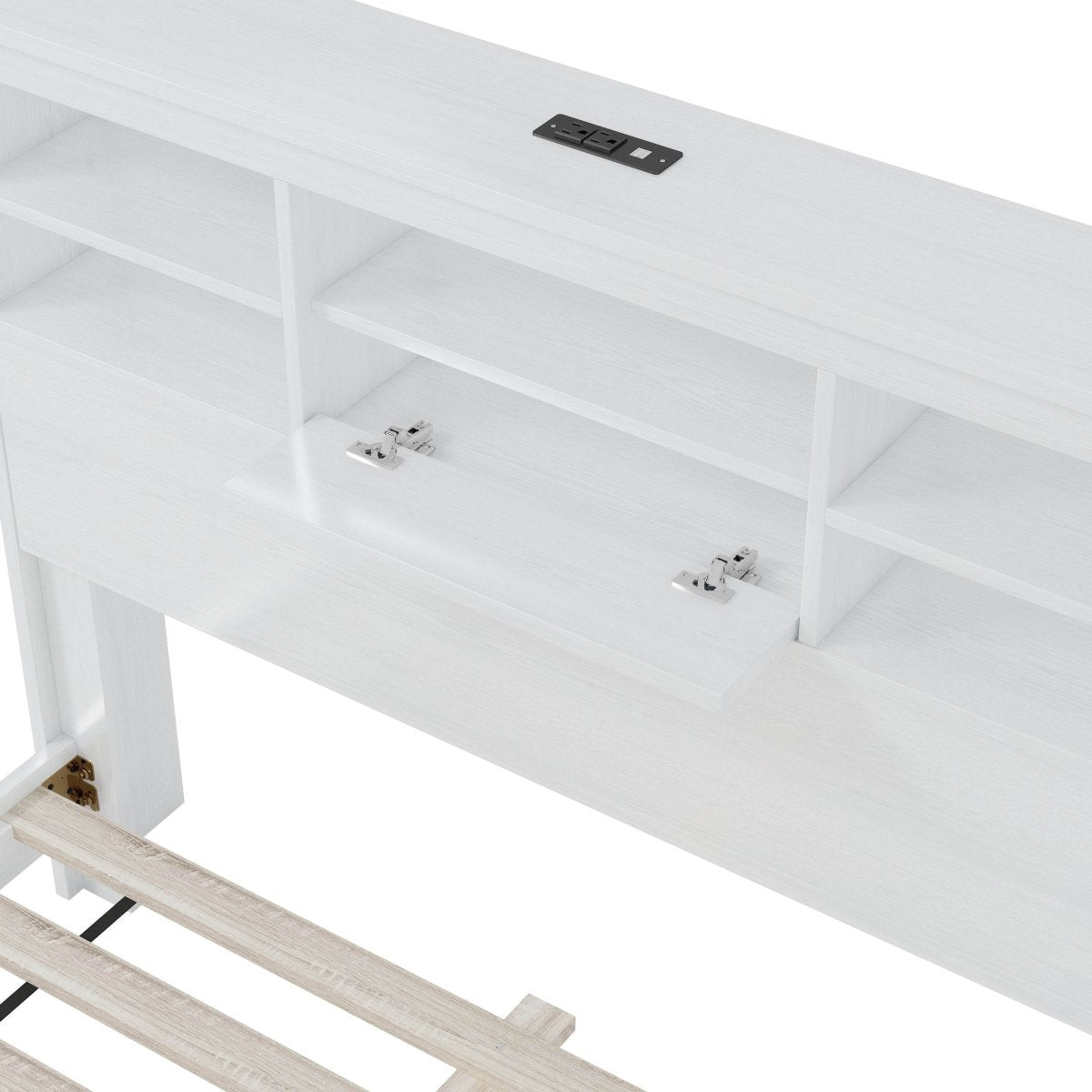 4-Piece American Traditional White Solid Wood Bedroom Set - Omega Lifestyles