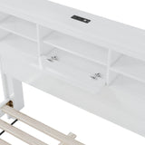 4-Piece American Traditional White Solid Wood Bedroom Set - Omega Lifestyles