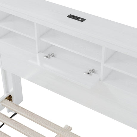 4-Piece American Traditional White Solid Wood Bedroom Set - Omega Lifestyles