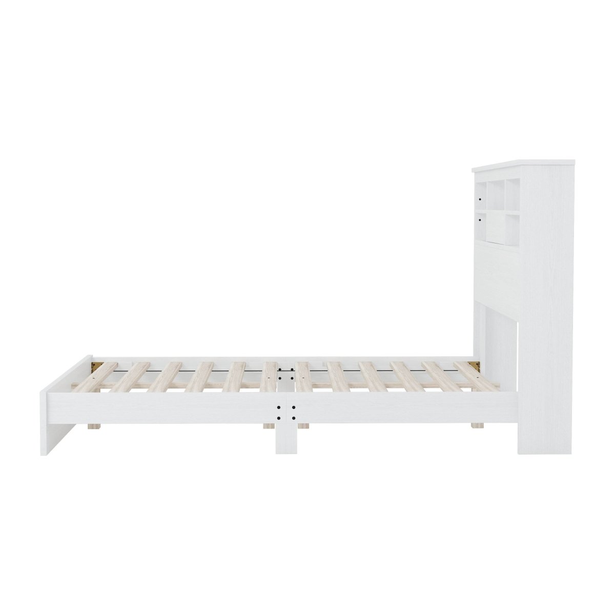 4-Piece American Traditional White Solid Wood Bedroom Set - Omega Lifestyles