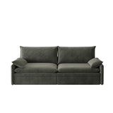 4-Seat Convertible Sleeper Sofa Bed With Storage USB Port - Omega Lifestyles