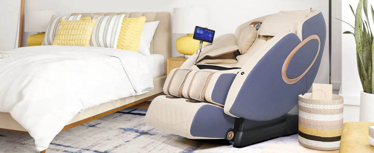 4D Zero Gravity SL-Track Full Body Shiatsu Massage Chair - Omega Lifestyles