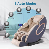 4D Zero Gravity SL-Track Full Body Shiatsu Massage Chair - Omega Lifestyles