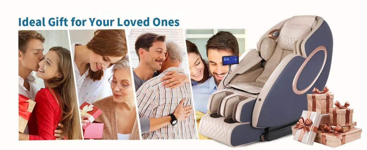 4D Zero Gravity SL-Track Full Body Shiatsu Massage Chair - Omega Lifestyles