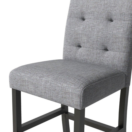 5-Piece Counter Height Solid Wood Dining Set - Omega Lifestyles