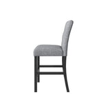 5-Piece Counter Height Solid Wood Dining Set - Omega Lifestyles