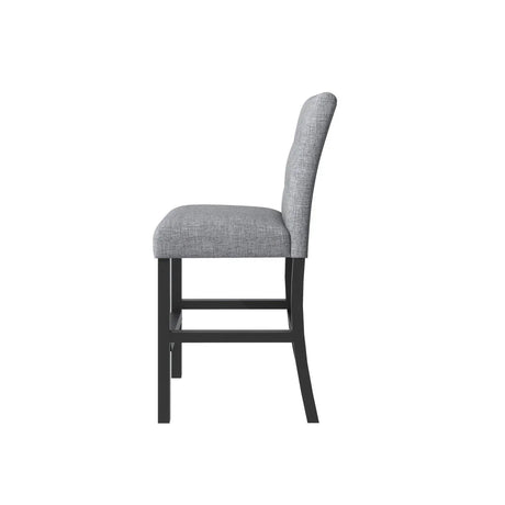 5-Piece Counter Height Solid Wood Dining Set - Omega Lifestyles