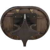 5-Piece Extendable Round Dining Table Set With Upholstered Chairs - Omega Lifestyles