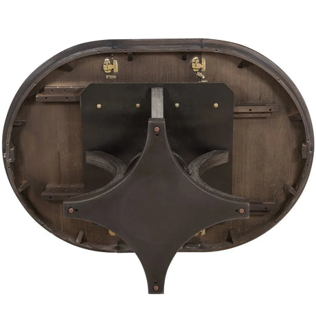 5-Piece Extendable Round Dining Table Set With Upholstered Chairs - Omega Lifestyles