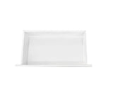 6-Drawer Freestanding White Particle Board Dresser - Sleep Galleria