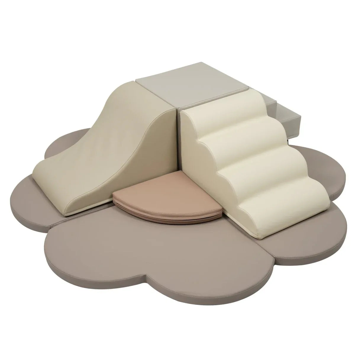 6-Piece Colorful Soft Foam Blocks Activity Play Set - Omega Lifestyles