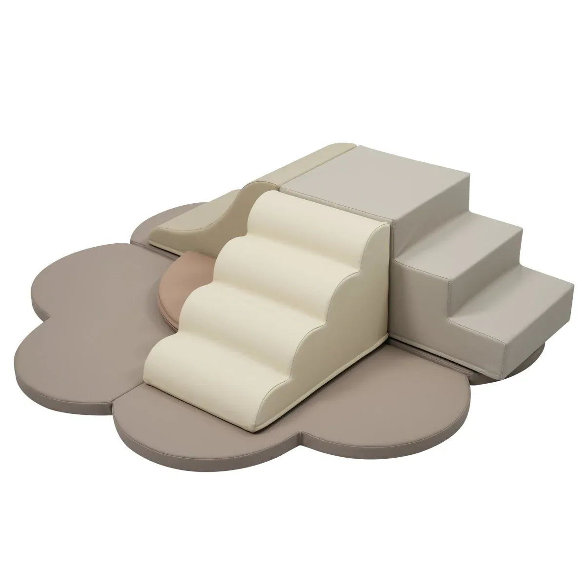 6-Piece Colorful Soft Foam Blocks Activity Play Set - Omega Lifestyles