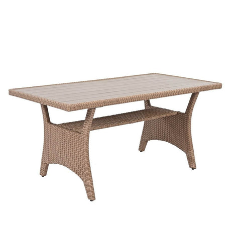 6-Piece Outdoor PE Rattan Patio Furniture Set With Cushions - Omega Lifestyles