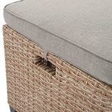 6-Piece Outdoor PE Rattan Patio Furniture Set With Cushions - Omega Lifestyles