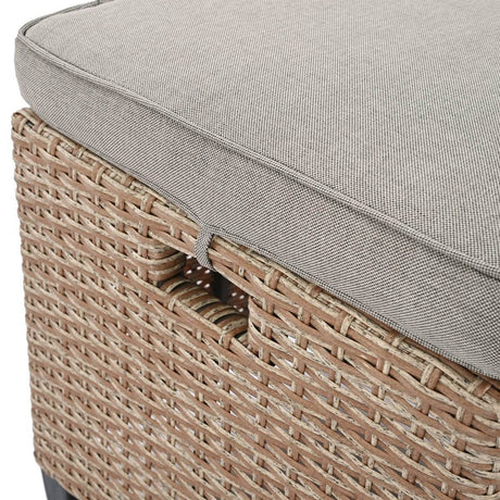 6-Piece Outdoor PE Rattan Patio Furniture Set With Cushions - Omega Lifestyles