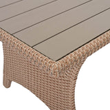 6-Piece Outdoor PE Rattan Patio Furniture Set With Cushions - Omega Lifestyles