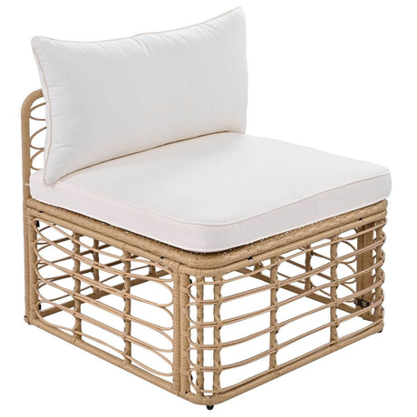 7-Piece All-Weather Wicker Outdoor Patio Sofa Set - Sleep Galleria