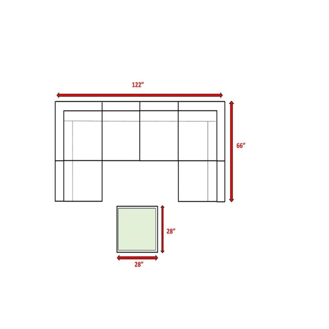 7-Piece Weather-Resistant Wicker Outdoor Patio Sofa Set - Omega Lifestyles